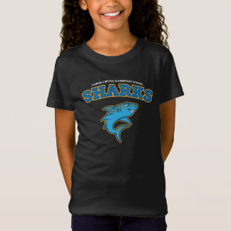Camiseta FVES Shars, negro/joven