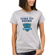 Camiseta FVHS Time to Shine (Mujer, Gris)