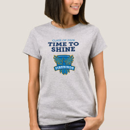 Camiseta FVHS Time to Shine (Mujer, Gris)