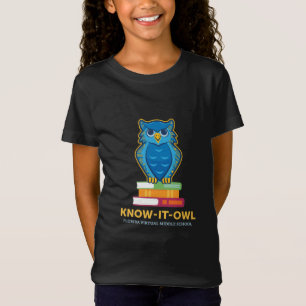Camiseta FVMS Know-It-All, Juventud Negra