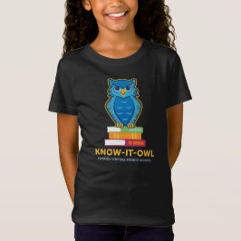 Camiseta FVMS Know-It-All, Juventud Negra