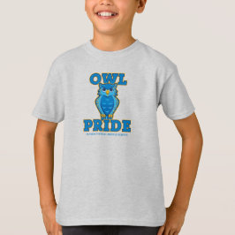 Camiseta FVMS Owl Pride, Ash/Youth
