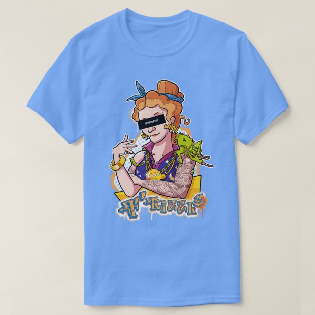 Camiseta Fx27 Rizzle TShirt Classic TShirt (Diseño del anverso)