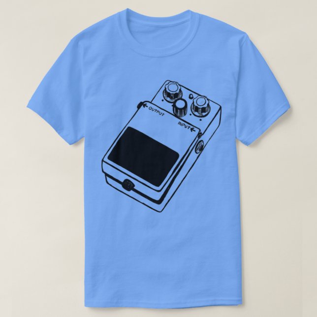 Camiseta Fx de sobreconducción del pedal de efecto de soplo (Diseño del anverso)