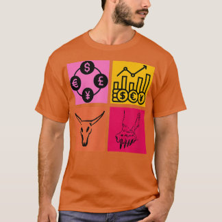 Camiseta FX Trader Forex trading Bull Bear