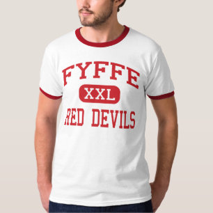 Camiseta Fyffe - diablos rojos - High School secundaria -
