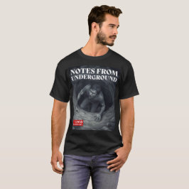 Camiseta Fyodor Dostoevsky cita a escritores rusos