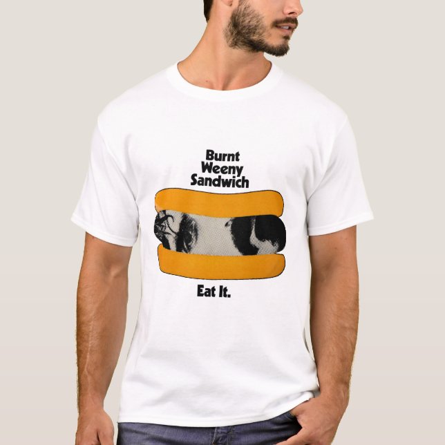 Camiseta FZ Burnt Weeny Sandiwich Promo T-Shirt (Anverso)