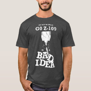 Camiseta G0 Z100 Mala Idea GCode CNC Operador maquinista