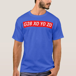 Camiseta G28 X0 Y0 Z0 CNC Machinist Operator