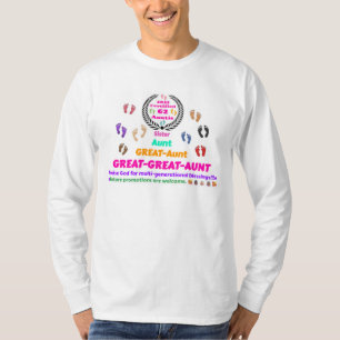 Camiseta "G2": Tía tatarabuela conmemorativa 2025.