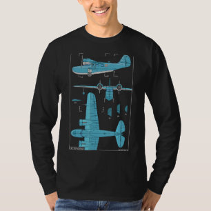 Camiseta G 21 JRF Barco volador anfibio de la Segunda Guerr