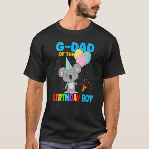 Camiseta G Dad Of Birthday Boy Koala Bear Family Koalas