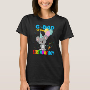 Camiseta G Dad Of Birthday Boy Koala Bear Family Koalas