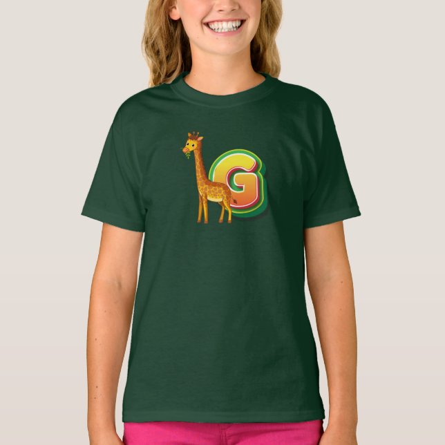 Camiseta G de Jirafa (Anverso)