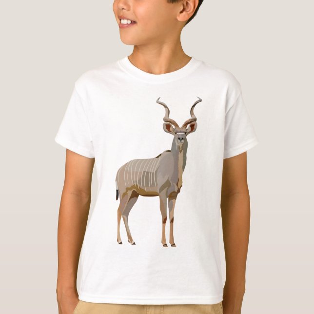 Camiseta G es para el Gran Kudu (Anverso)
