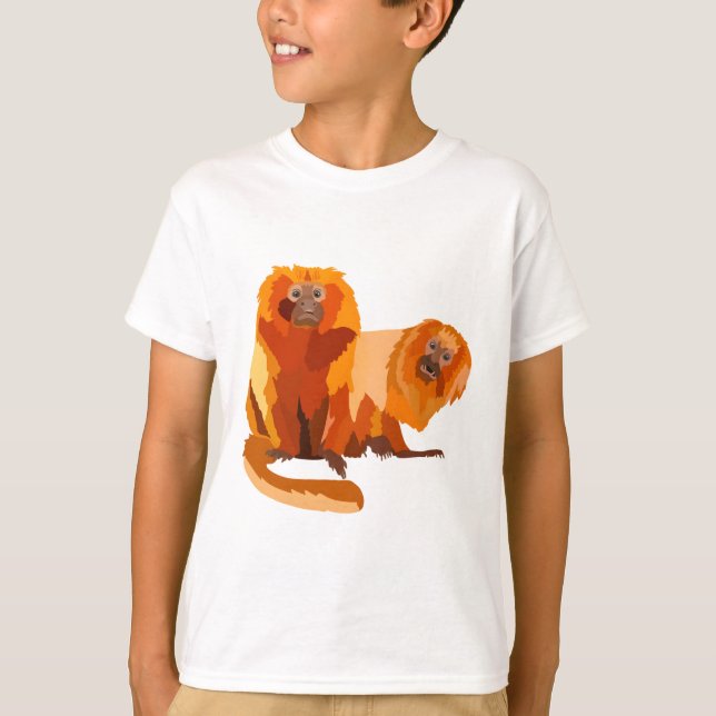Camiseta G es para el guardián del león dorado Tamarin (Anverso)