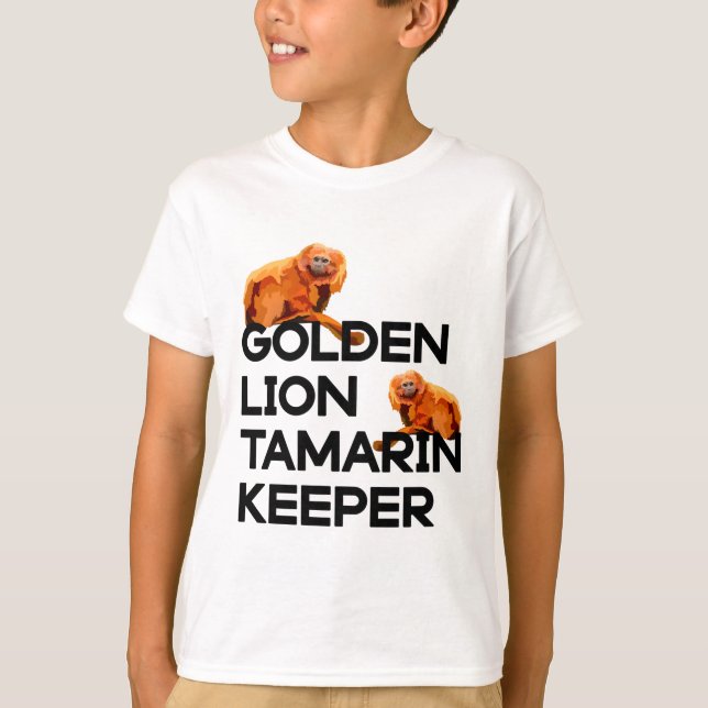 Camiseta G es para el guardián del león dorado Tamarin (Anverso)