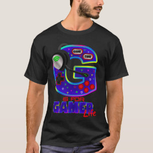Camiseta G es para gamer LIFE