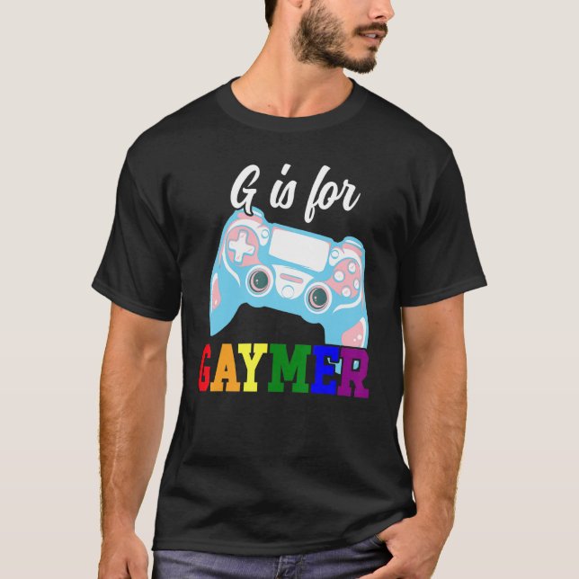 Camiseta G Es Para Gaymer Gaming Controller Gay Pride Lgbtq (Anverso)