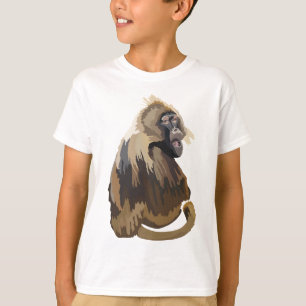 Camiseta G es para Gelada Baboon