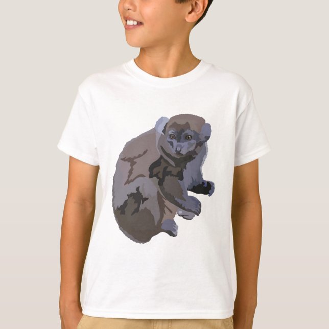 Camiseta G es para Gentle Lemur (Anverso)