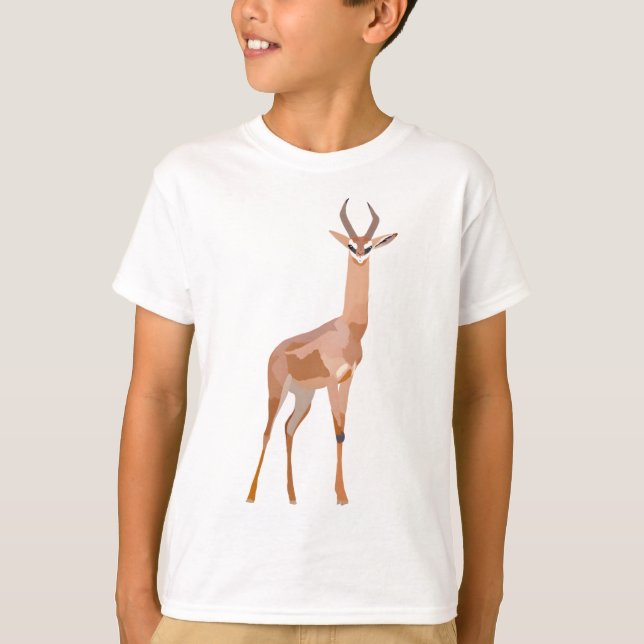Camiseta G es para Gerenuk (Anverso)