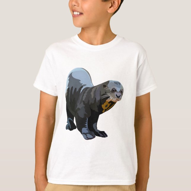 Camiseta G es para Giant Otter (Anverso)