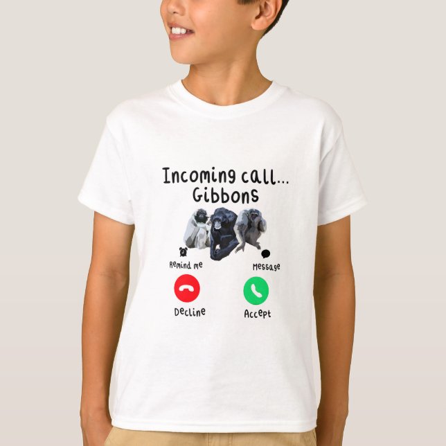 Camiseta G es para Gibbon (Anverso)