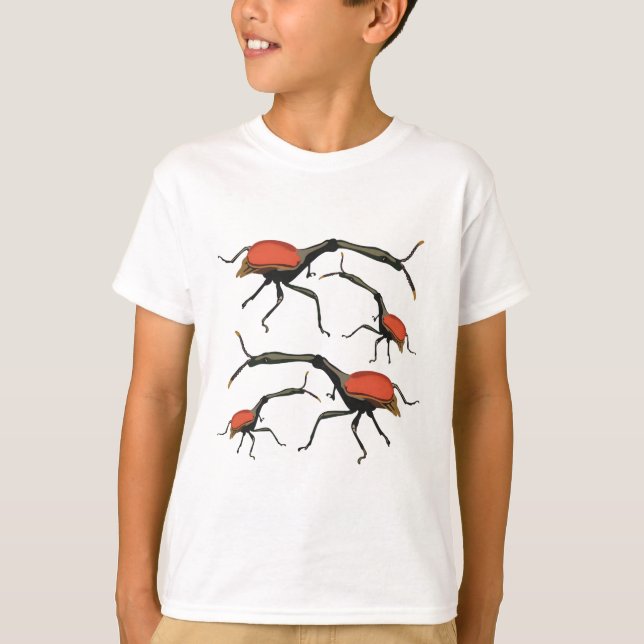 Camiseta G es para Giraffe Weevil (Anverso)