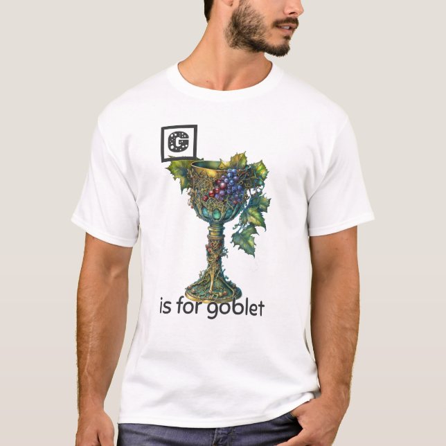 Camiseta G es para Goblet T-Shirt (Anverso)