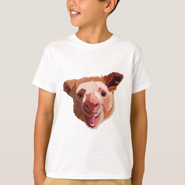 Camiseta G es para Goodfellow Tree Kangaroo (Anverso)