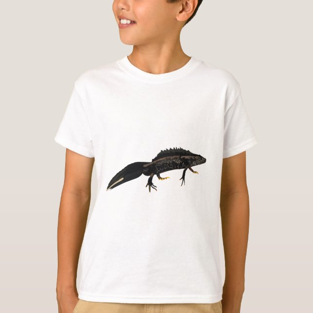 Camiseta G es para Great Crested Newt (Anverso)