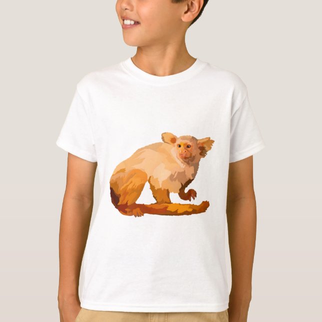 Camiseta G es para Marmoset de Oro y Blanco (Anverso)