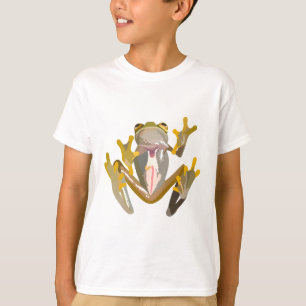 Camiseta G es para rana de vidrio