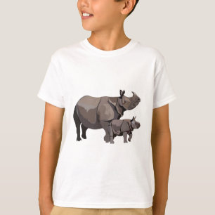 Camiseta G es para un rinoceronte mayor