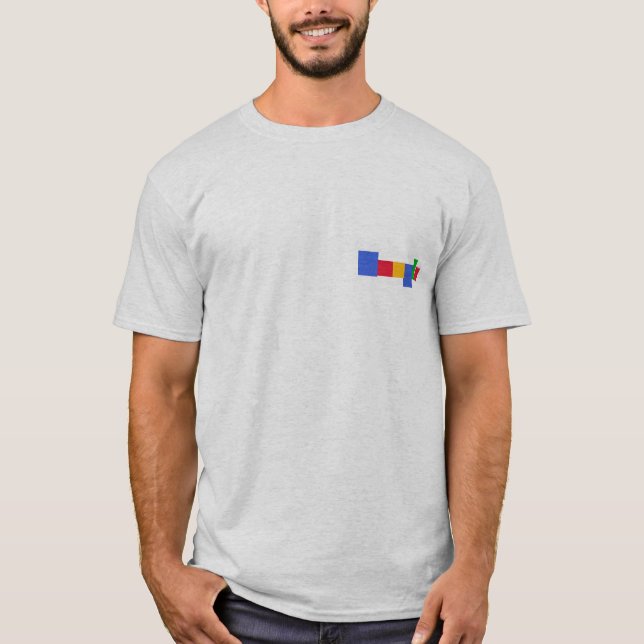 Camiseta G Favicon en el blockyvision (Anverso)