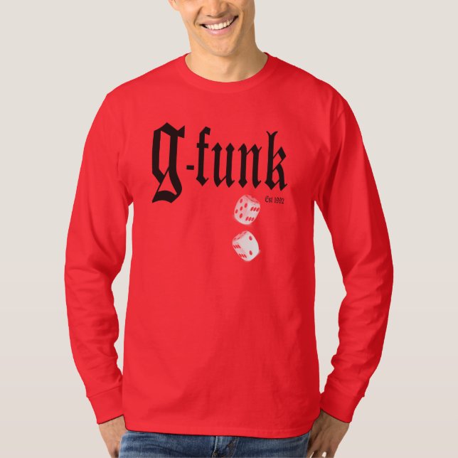 Camiseta G Funk Rolling Dice (Anverso)