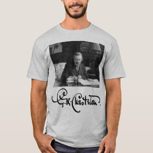 Camiseta  G. K. Chesterton en el trabajo