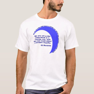 Camiseta G. K. Chesterton Mar tormentoso