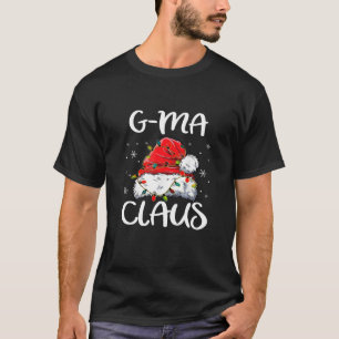Camiseta G Mamáes Claus Navidades Pajama Familia Matanza Na