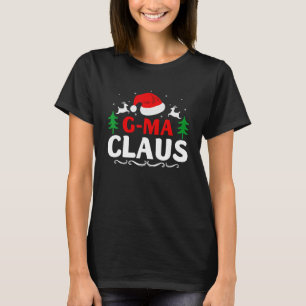Camiseta G-Mamáes Claus Santa Navidades en Pajama