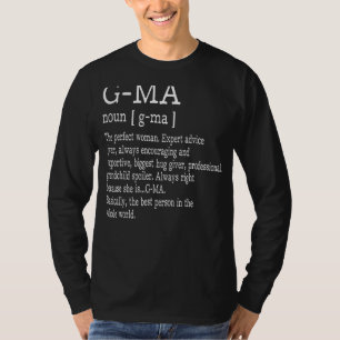 Camiseta G Mamáes Definición Día de la Madre Abuela