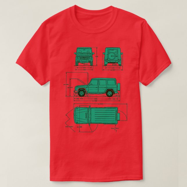 Camiseta G menta Wagen (Diseño del anverso)