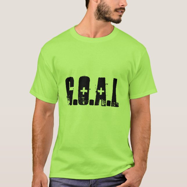 CAMISETA G.O.A.L (Anverso)