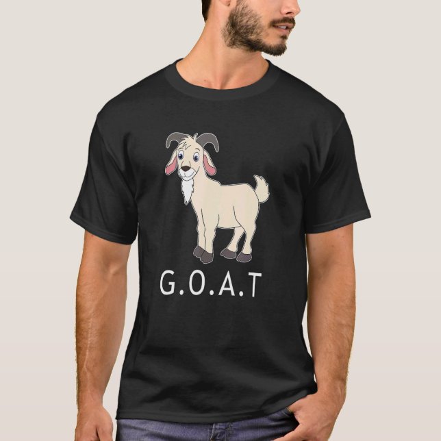 Camiseta G O A T Greatest Of All Time 2 (Anverso)