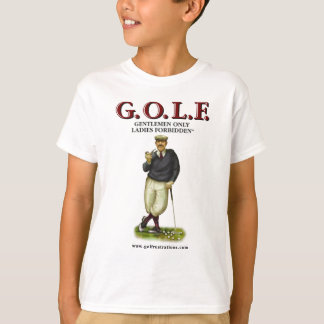 CAMISETA G.O.L.F. SEÑORAS DE LOS CABALLEROS SOLAMENTE