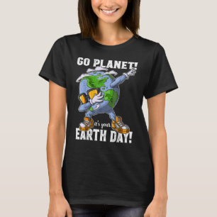Camiseta G O Pl Anet I T's Your E Arth Day Dabbing for Kid