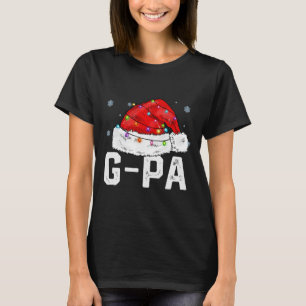 Camiseta G-pa Claus Funny Xmas Familia coincidiendo con el 