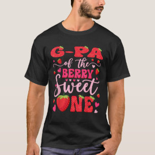 Camiseta G pa De Berry Sweet One Strawberry 1St Birthda